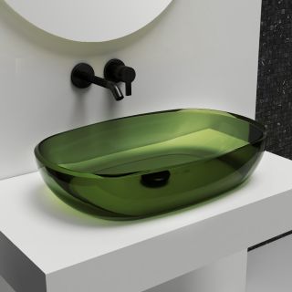 Раковина ABBER Kristall AT2805Emerald 60см зелёный